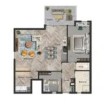 Plattegrond-gebouw-2-app-6